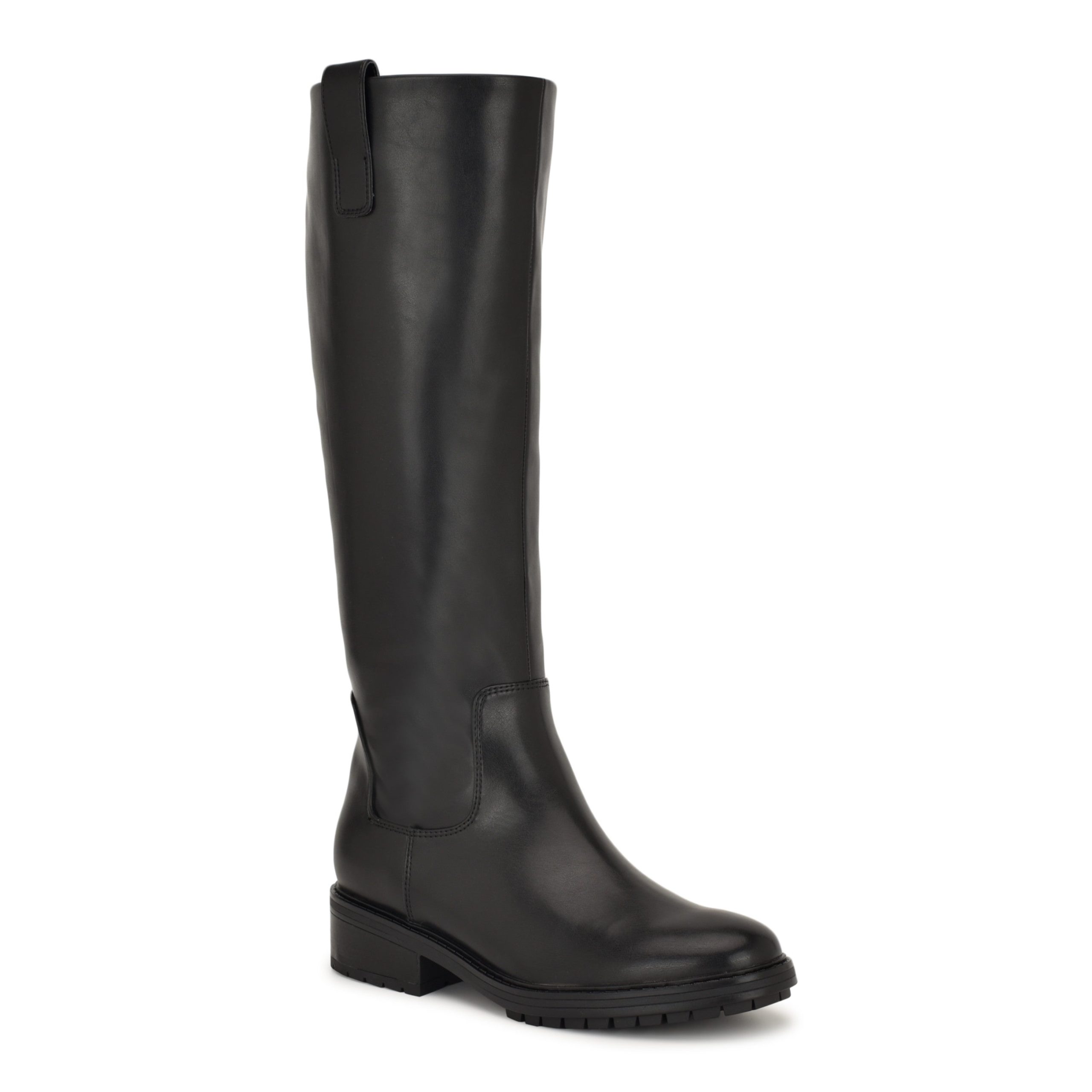 Leigha Wide Calf Lug Sole Boots - Image 2