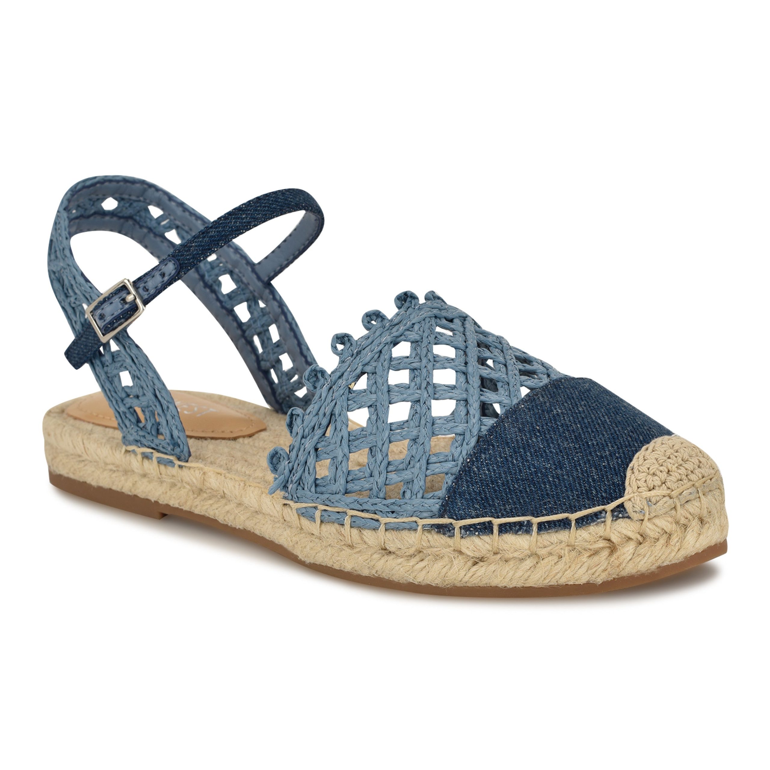 Darby Cap Toe Espadrille Flats - Image 2