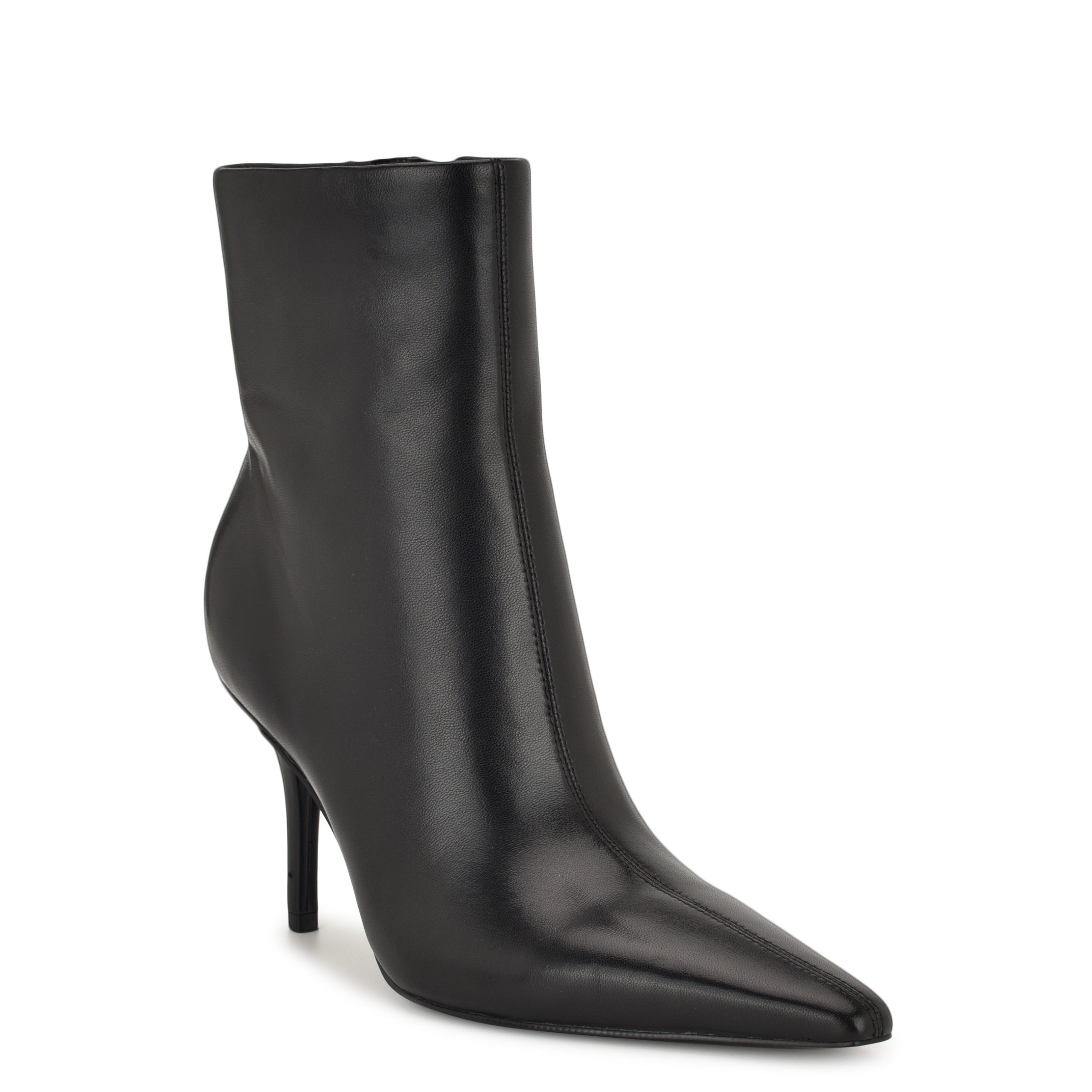 Ohmy Dress Ankle Leather Booties - Image 2