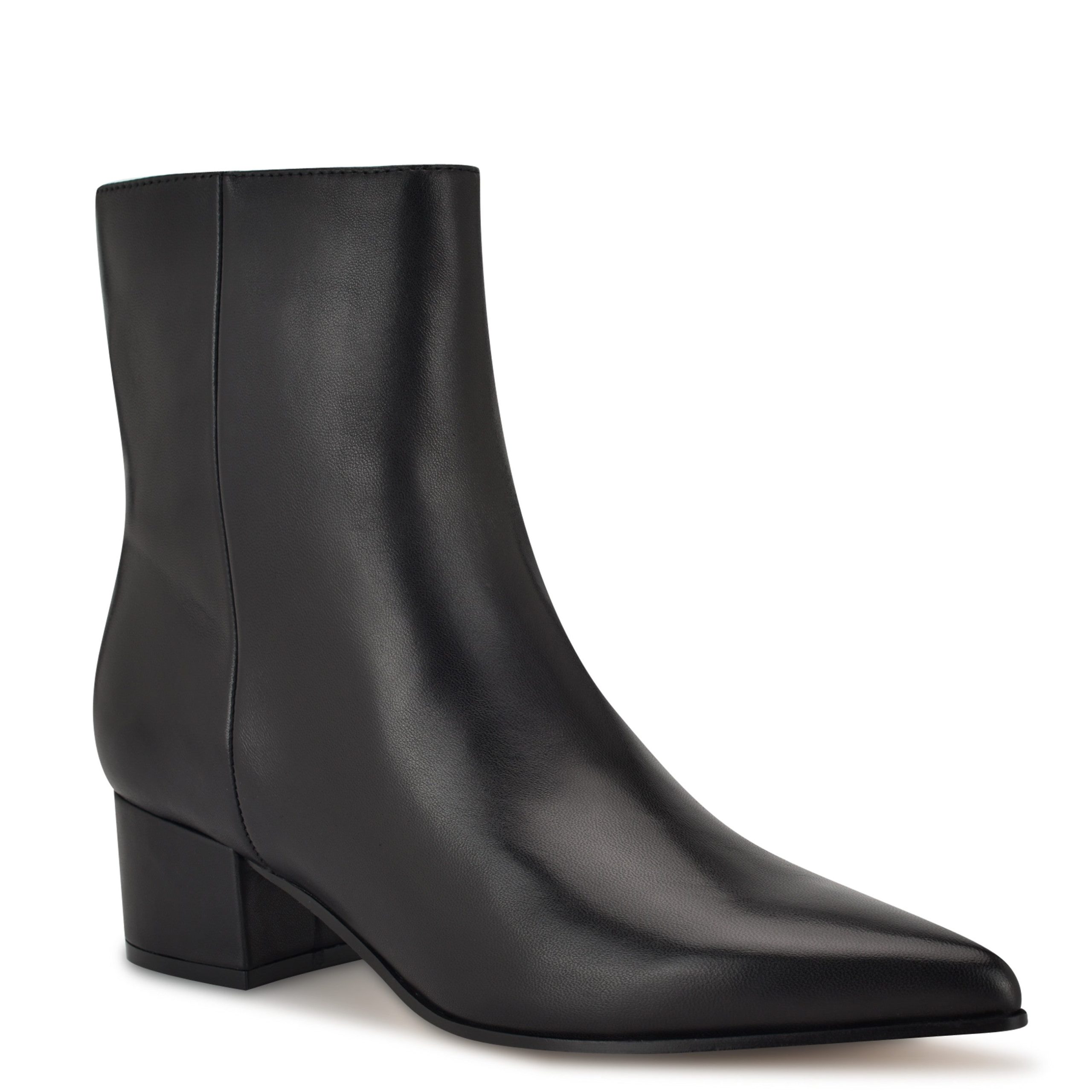 Maribu Ankle Leather Booties - Image 2