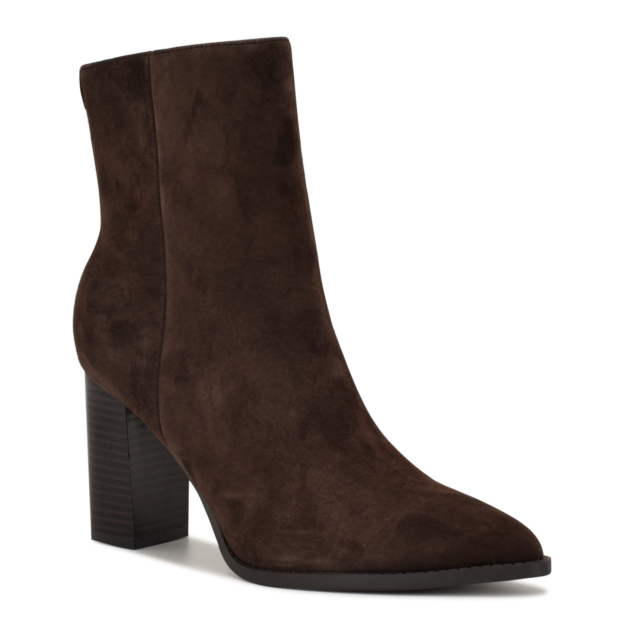 Tessay 9x9 Block Heel Leather Booties - Image 2