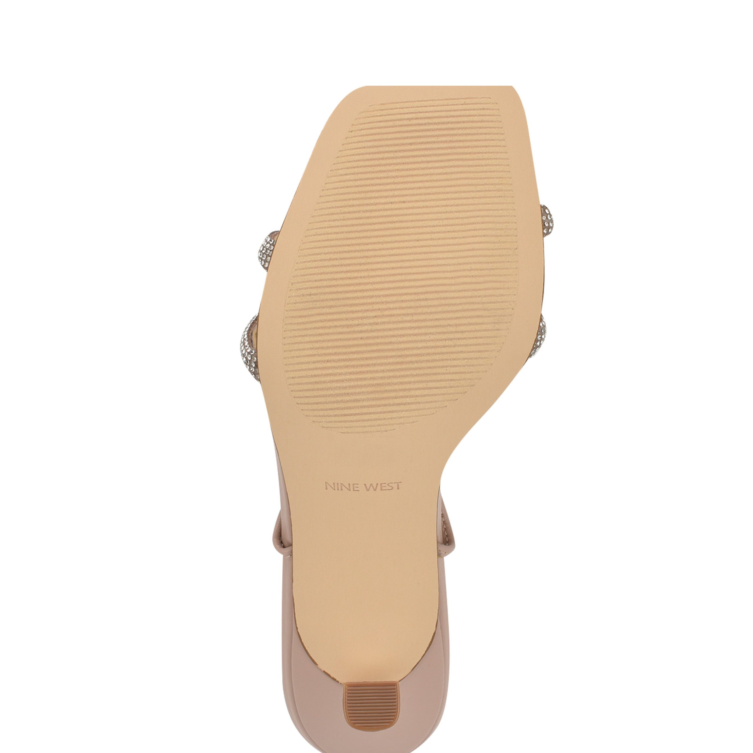 Raqchel Rhinestone Bow Ankle Wrap Sandals - Image 5