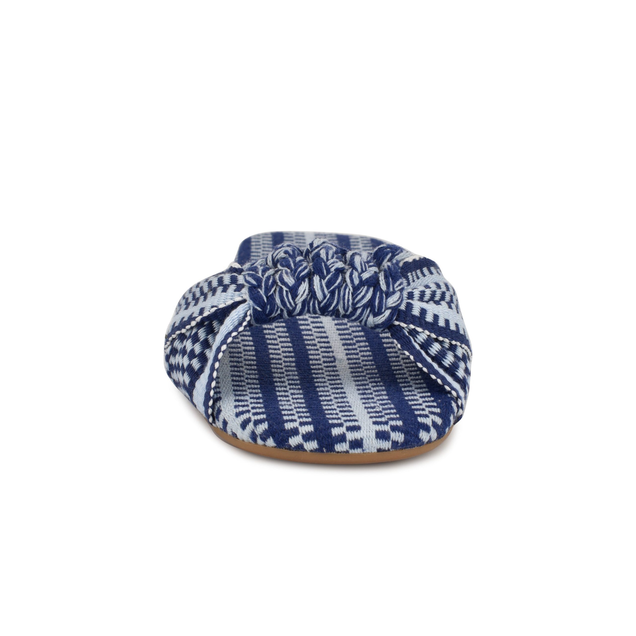 Lalta Knotted Flat Slide Sandals - Image 3