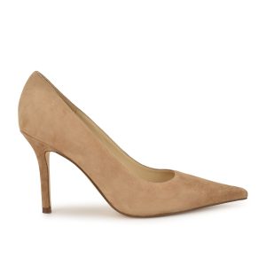Gemmha Leather Pointy Toe Pumps