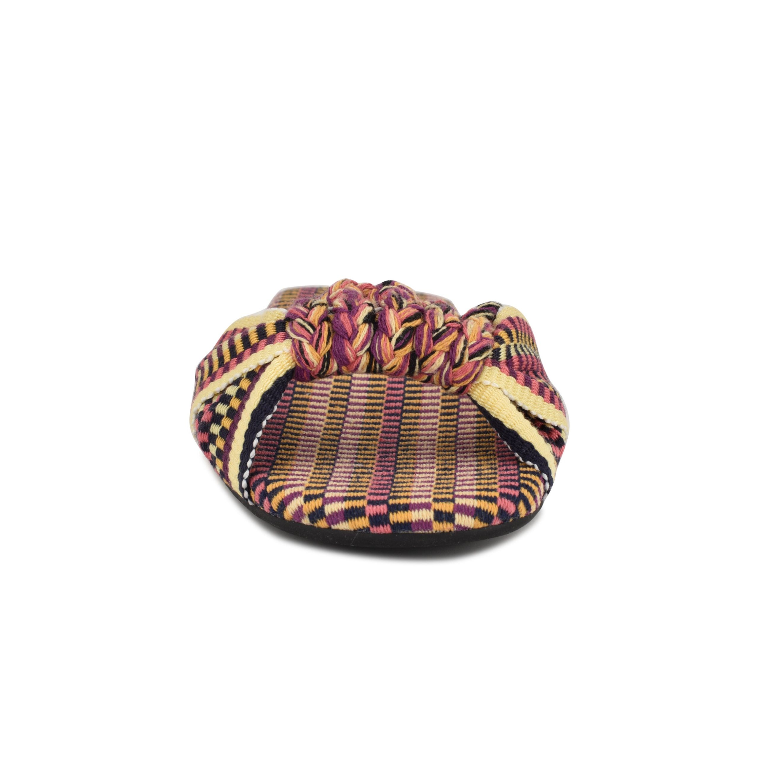 Lalta Knotted Flat Slide Sandals - Image 3