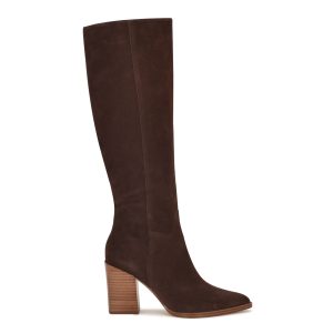 Brixe Heeled Leather Boots