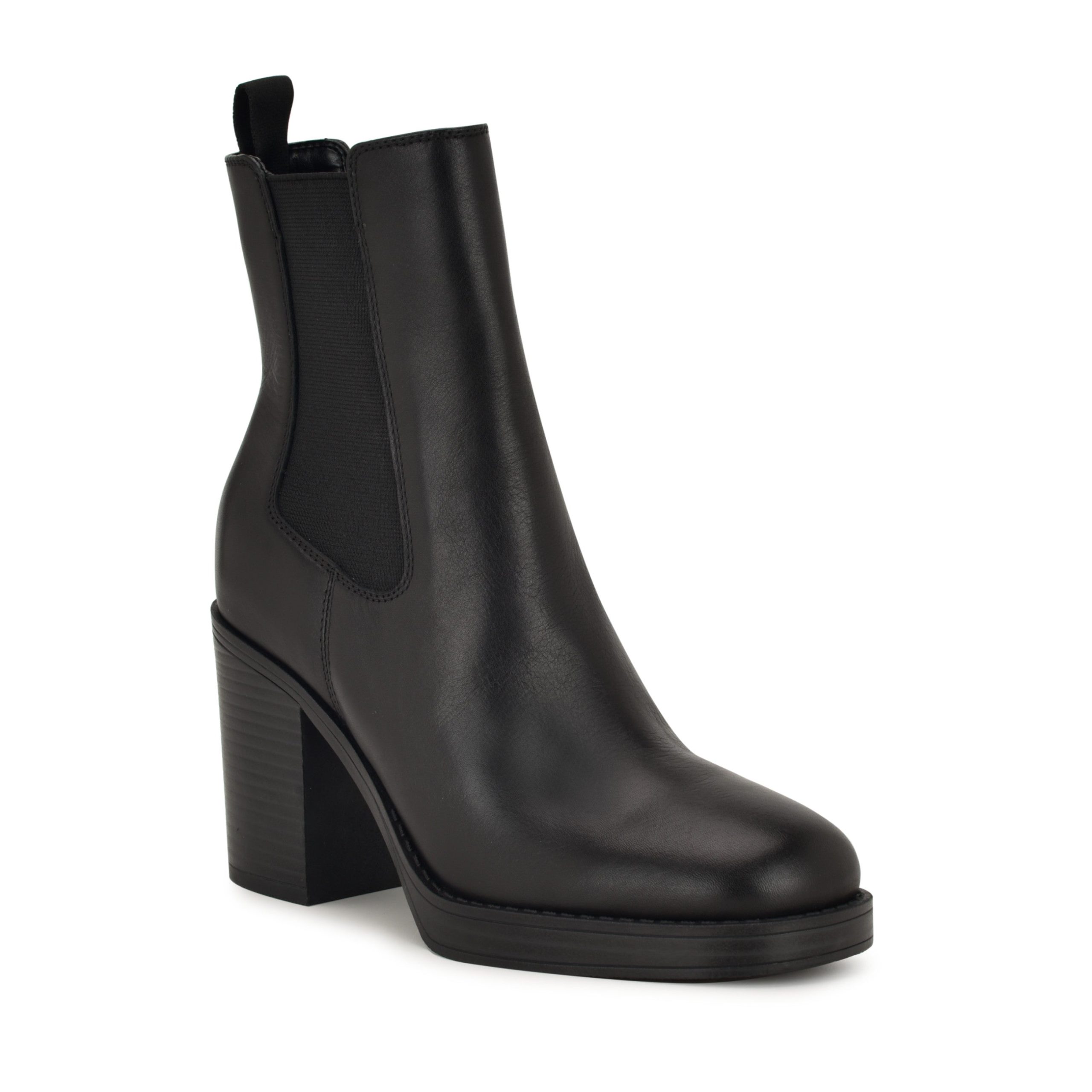 Hollin Ankle Leather Booties - Image 2