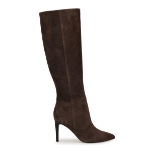 Richy Wide Calf Heeled Boots