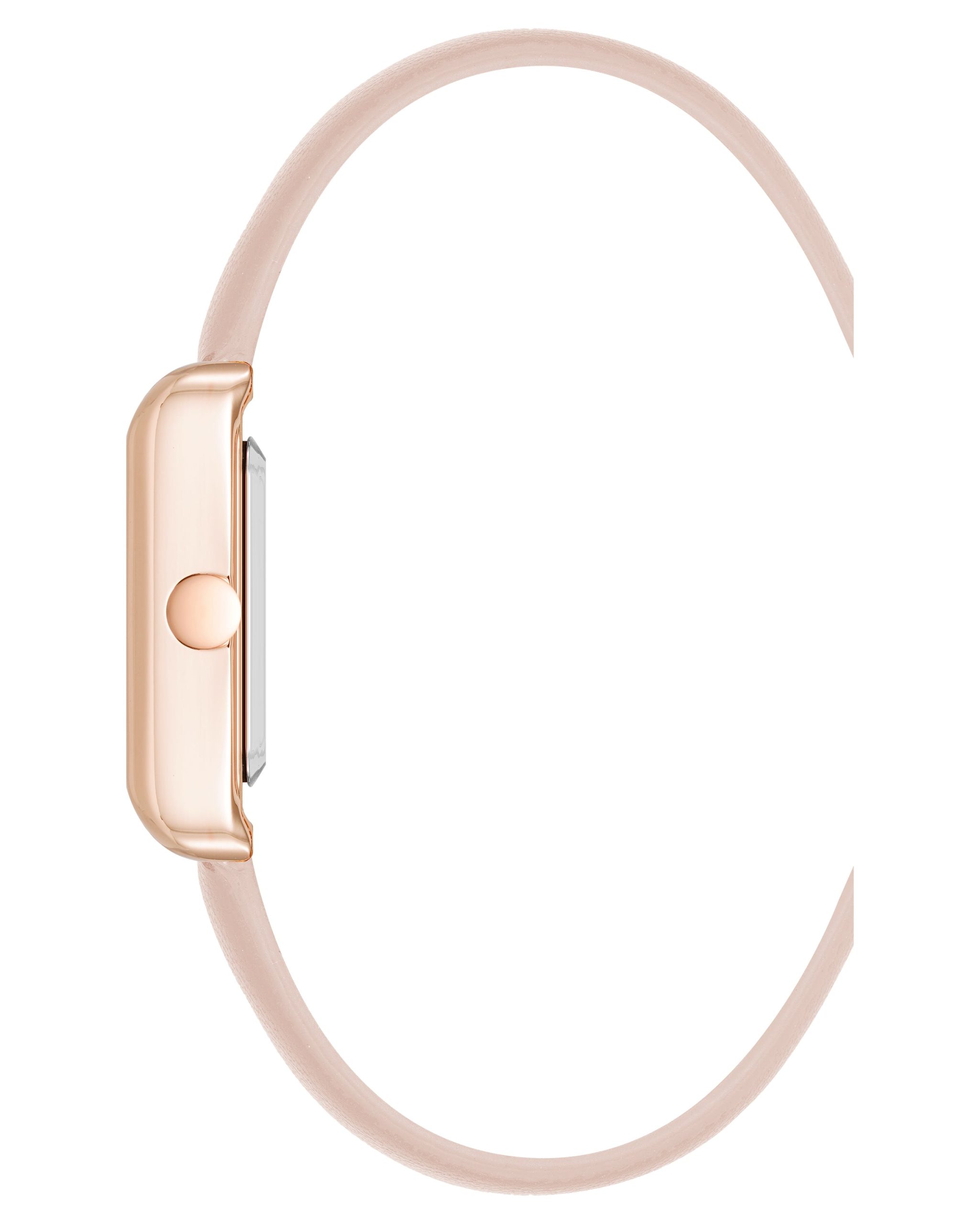 Mini Rectangular Case Strap Watch - Image 3