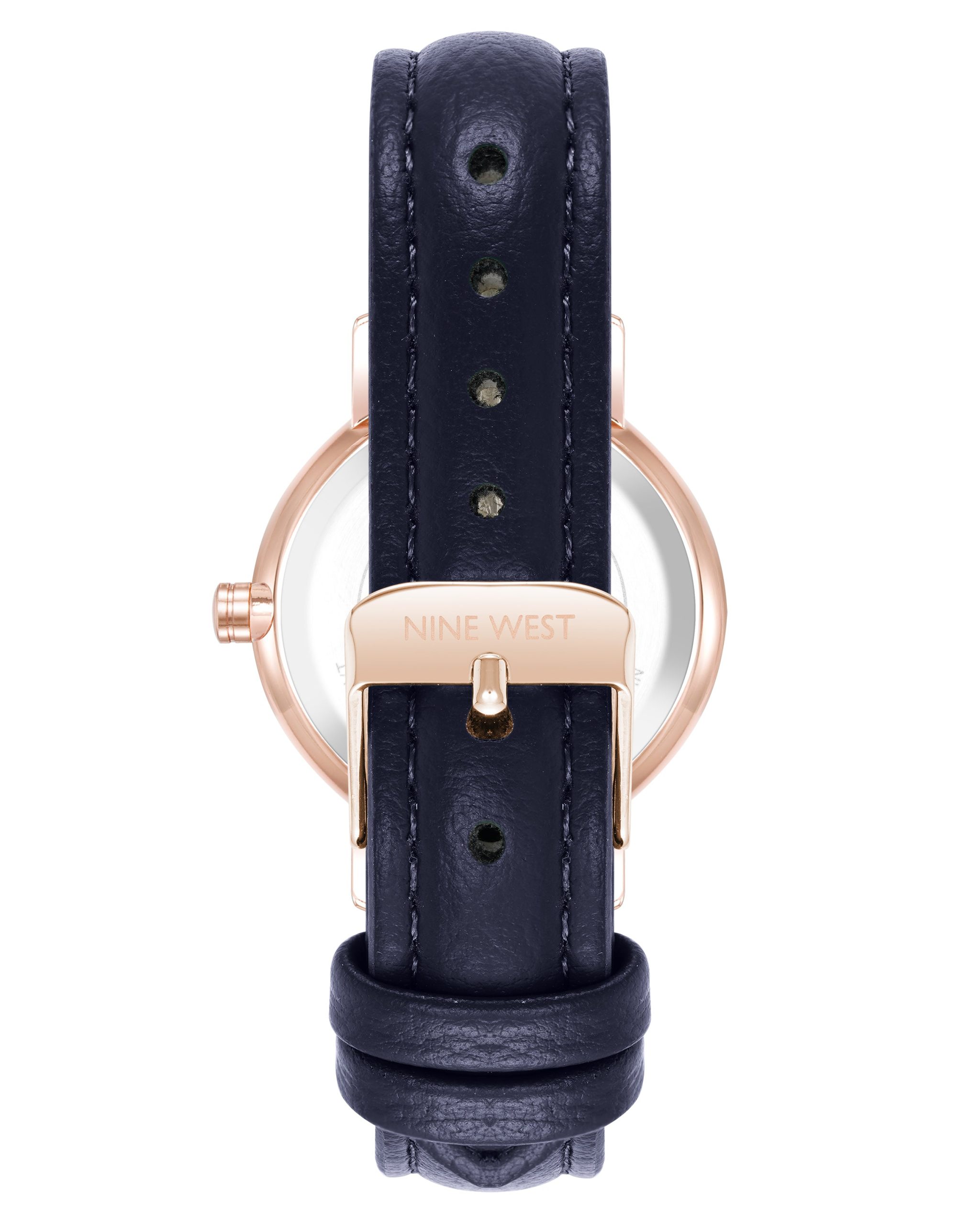 Crystal Accented Dial Strap Watch - Image 2