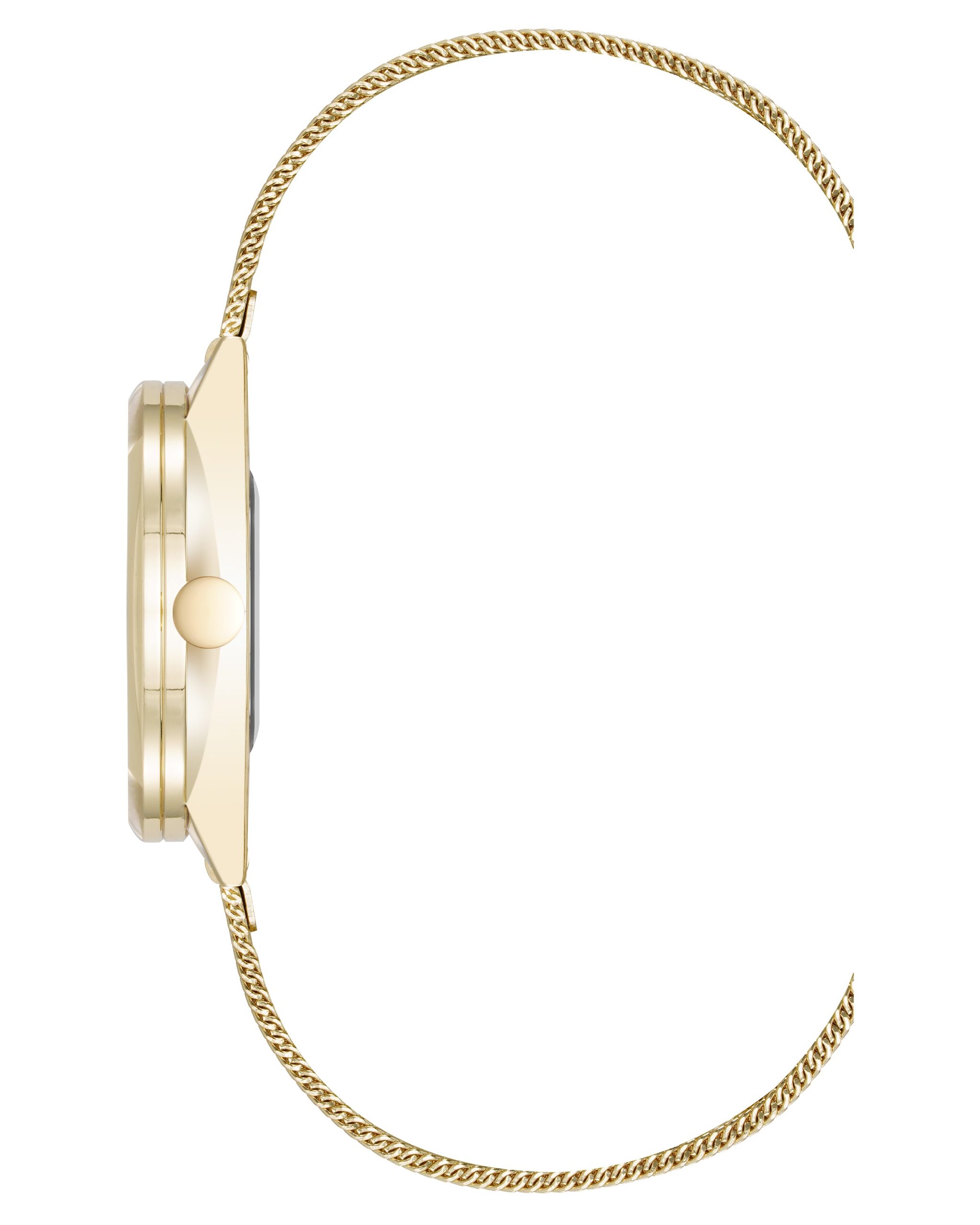 Round Case Mesh Bracelet Watch - Image 3