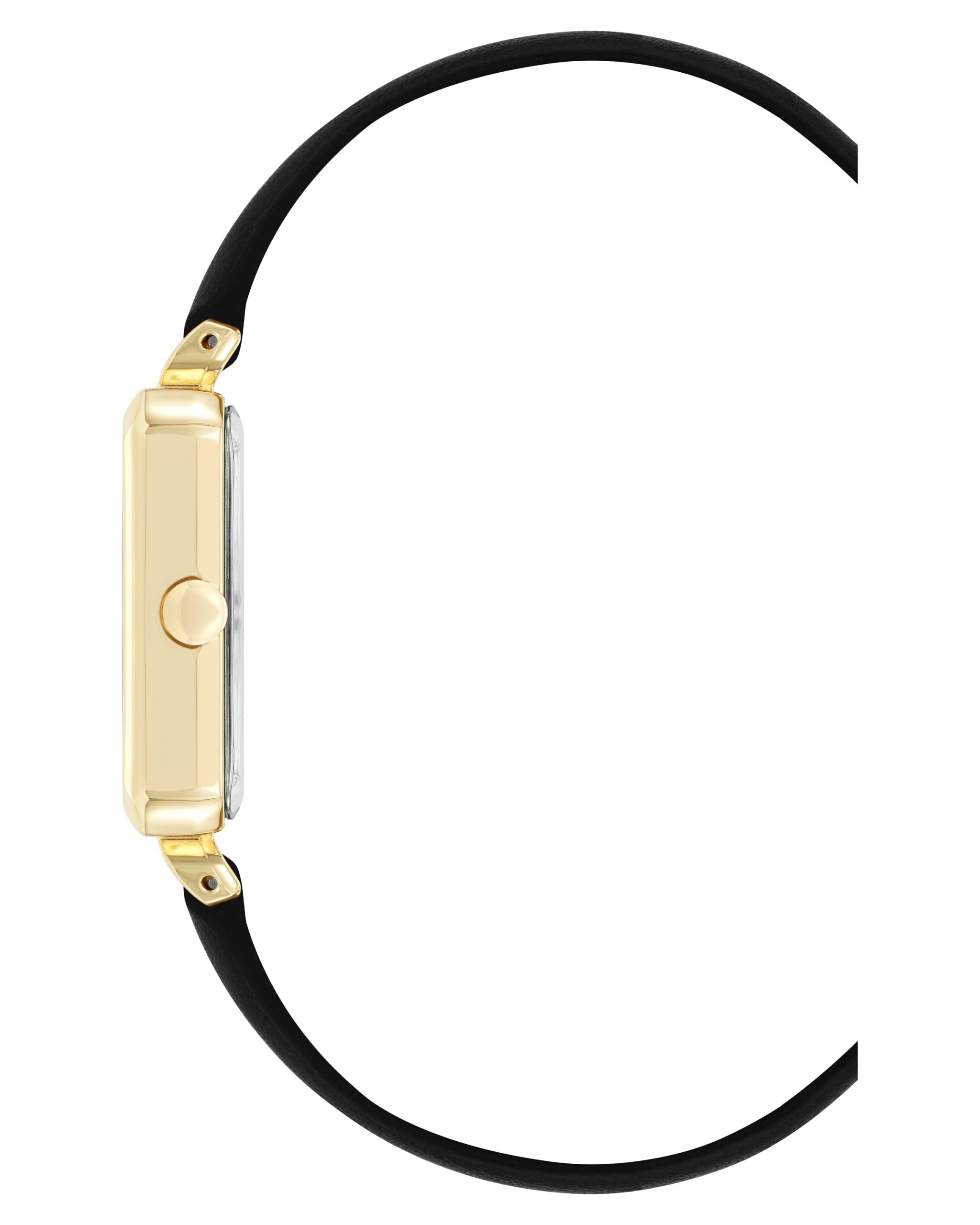 Petite Rectangular Case Strap Watch - Image 3