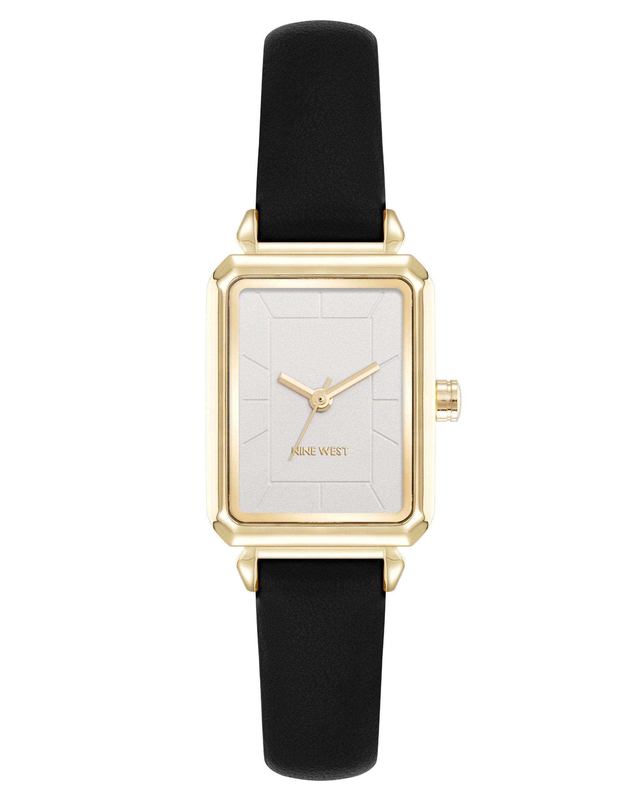 Petite Rectangular Case Strap Watch