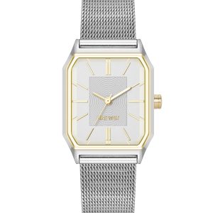 Octagonal Case Mesh Bracelet Watch
