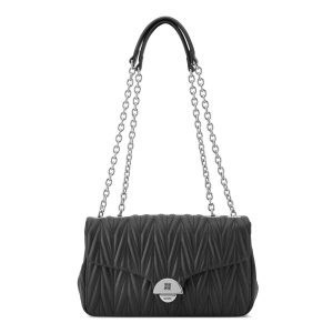 Jaslee Convertible Crossbody Chain Flap