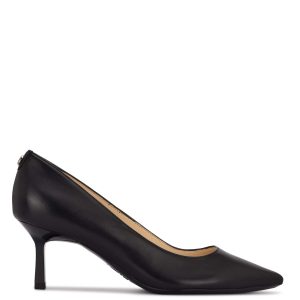 Kuna Leather 9x9 Pointy Toe Pumps