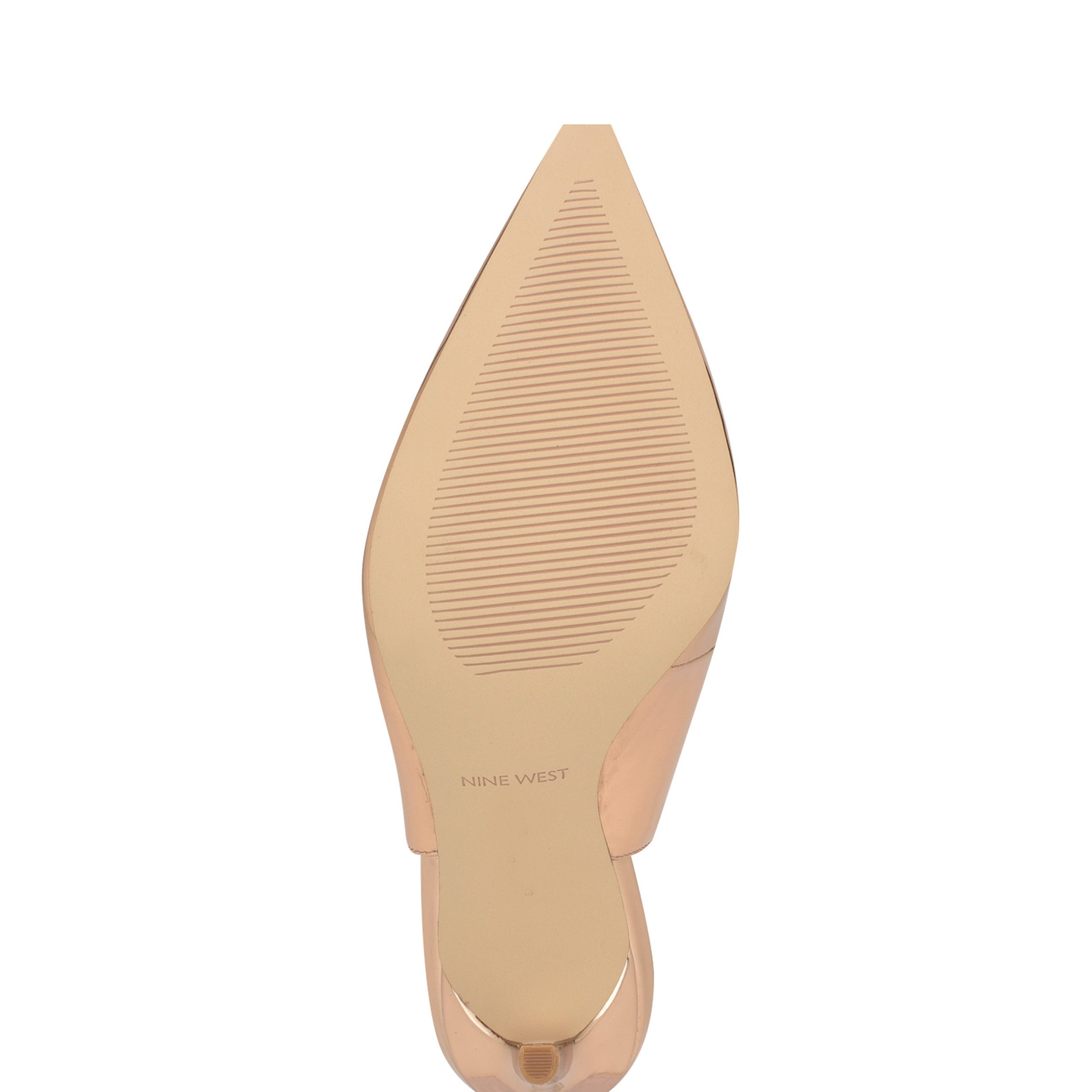 Feather Pointy Toe Slingback Pumps - Image 5