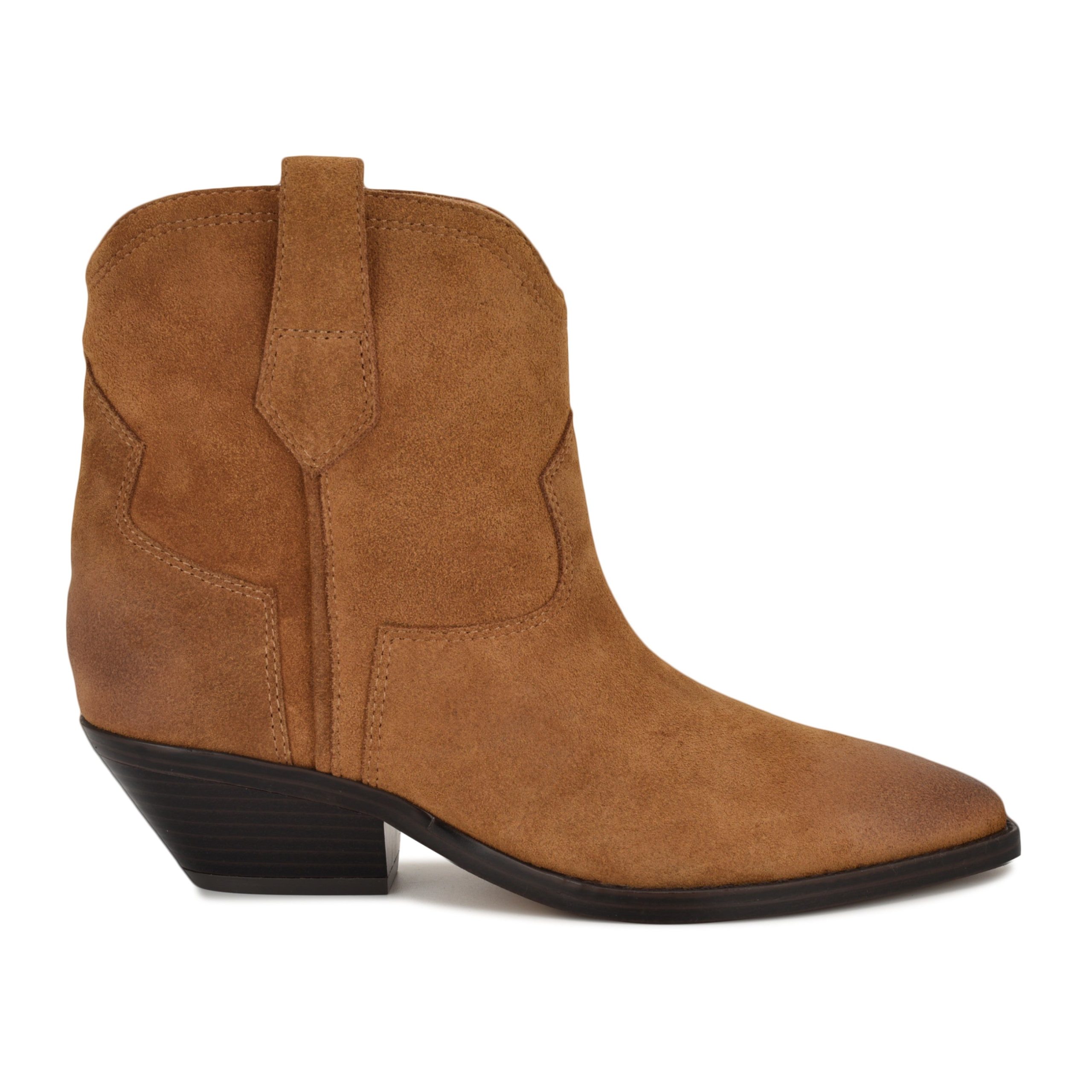 Abreve Western Leather Booties