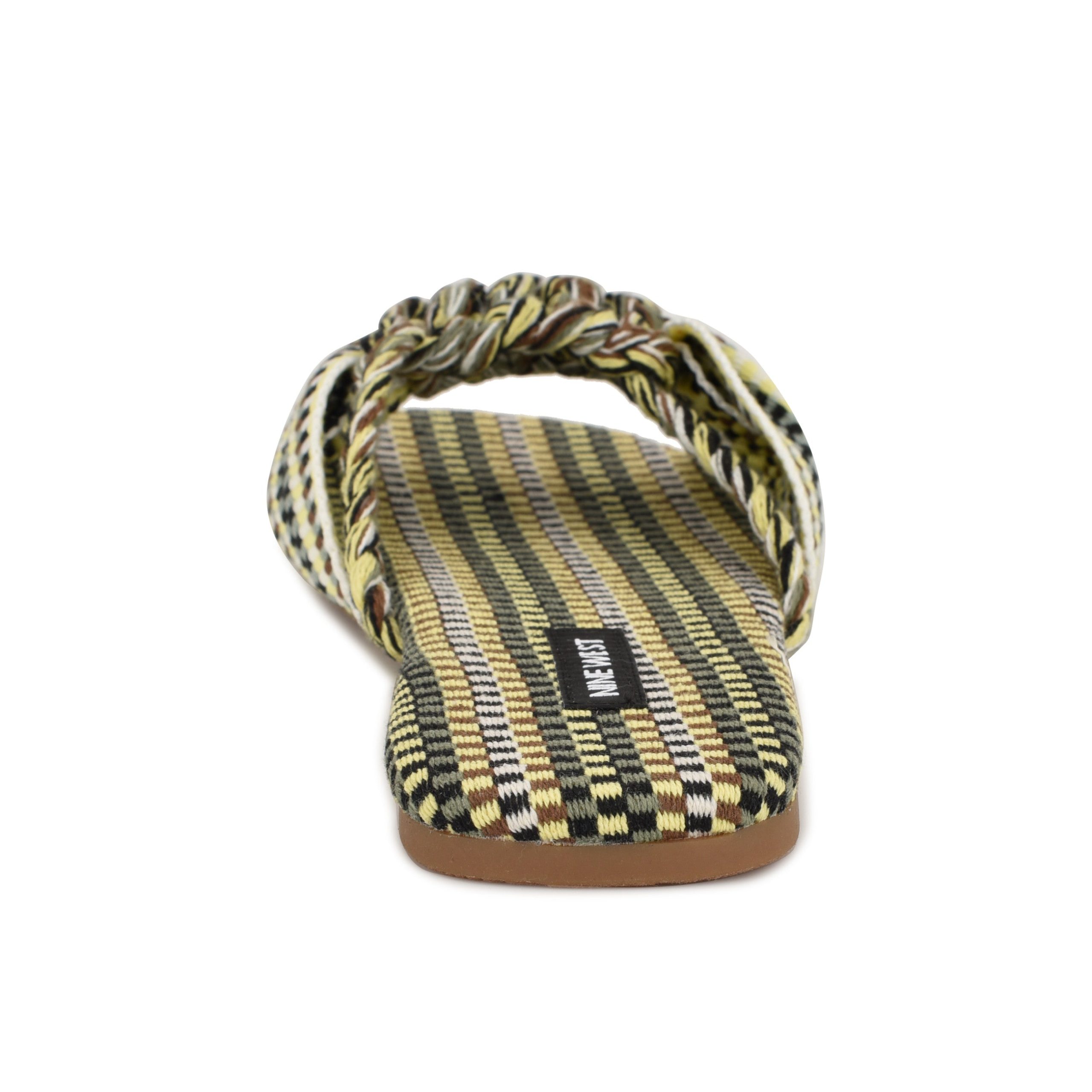 Lalta Knotted Flat Slide Sandals - Image 4