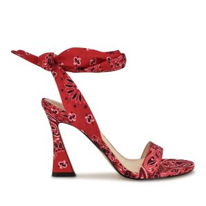 Kelsie Ankle Wrap Heeled Sandals